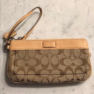 Coach wristlet